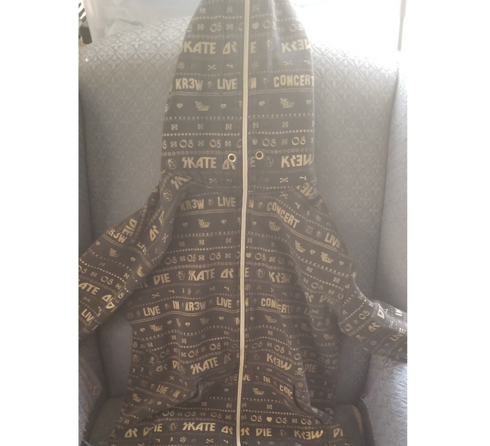 KR3W Full-Zip Hoodie OFFER WHTVR!